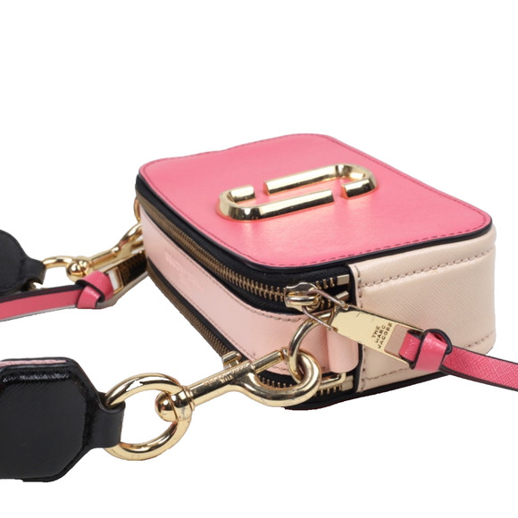 Marc Jacobs Snapshot Colorblock Saffiano Leather Small Camera Crossbody Bag